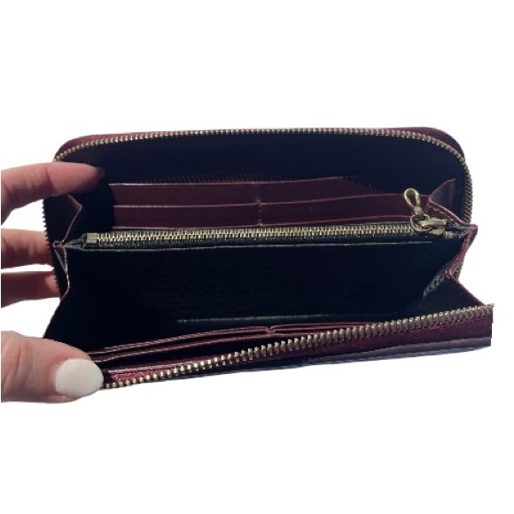 Lanvin Paris Quilted Leather Clutch Wallet - Picture 7 of 7